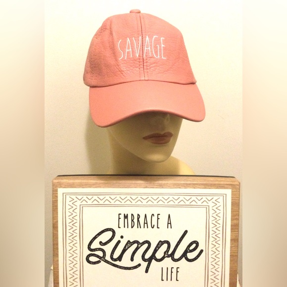 David & Young Accessories - Woman’s Pink Cap